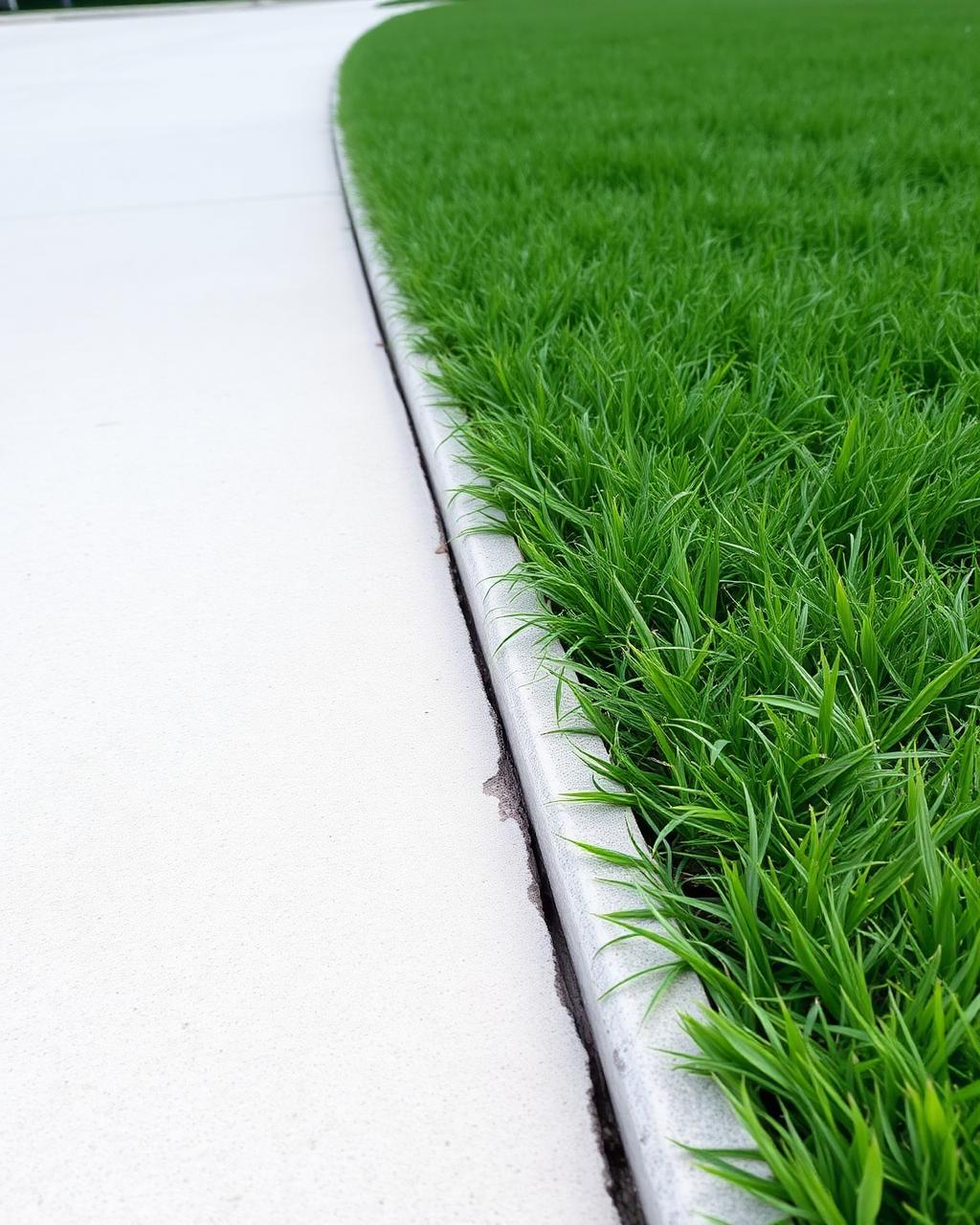 Walkway edging, post-service